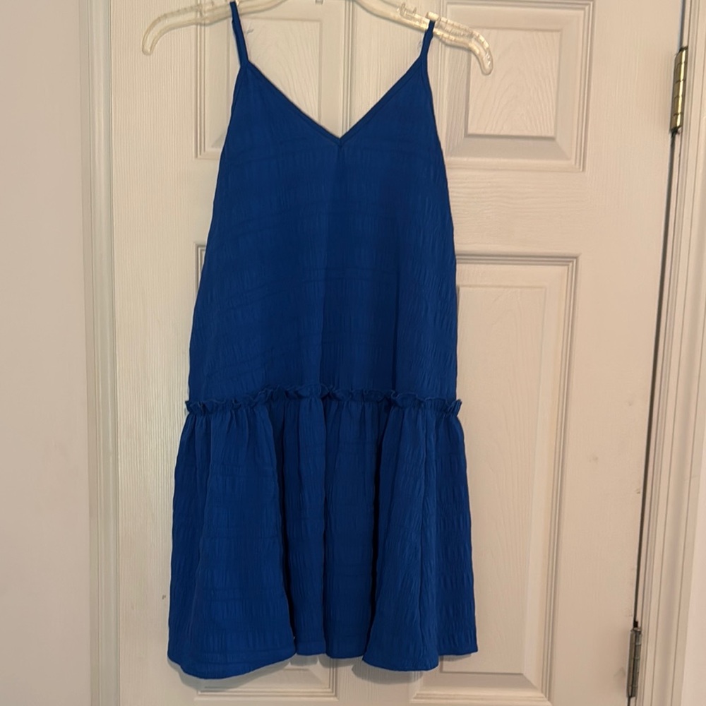 SHEIN Blue Mini Dress